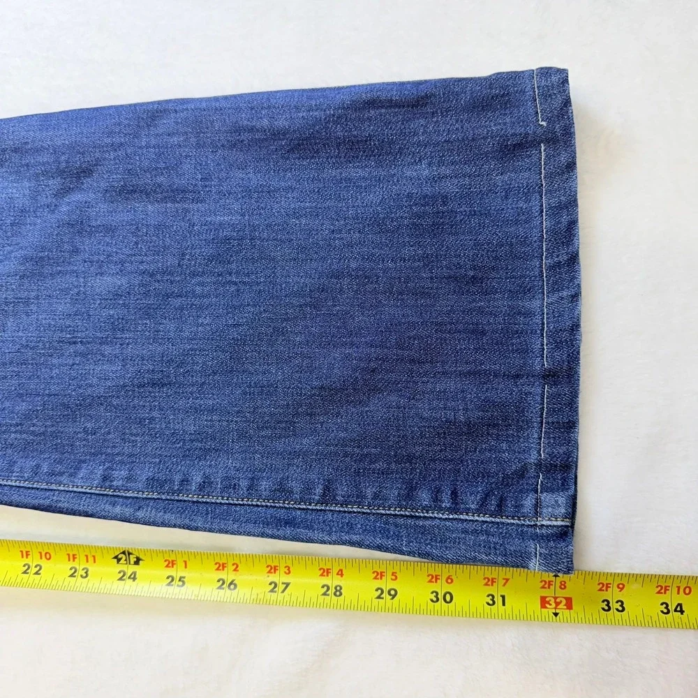 Gap 1969 Sexy Boot Jeans‎ Womens 31/12L Medium Tint Blue Bootcut Stretch Denim
